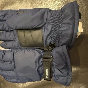 Columbia Dark Blue Insulated Gloves